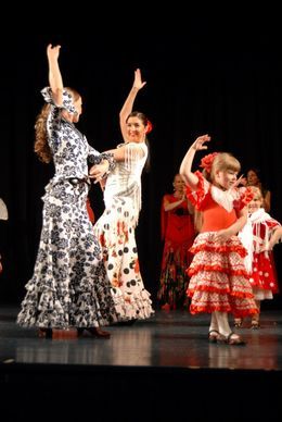 Ieskats flamenko deju studijas DUENDE koncertā Duende es mi vida